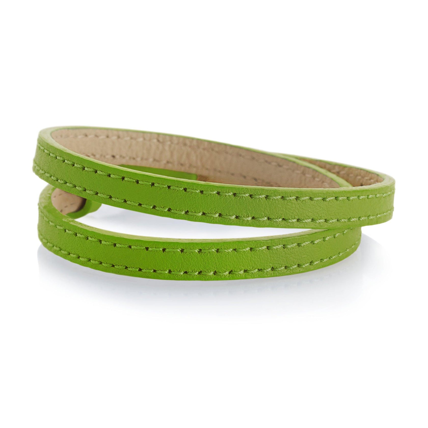 Lederband kurz (grün) - 1Karat